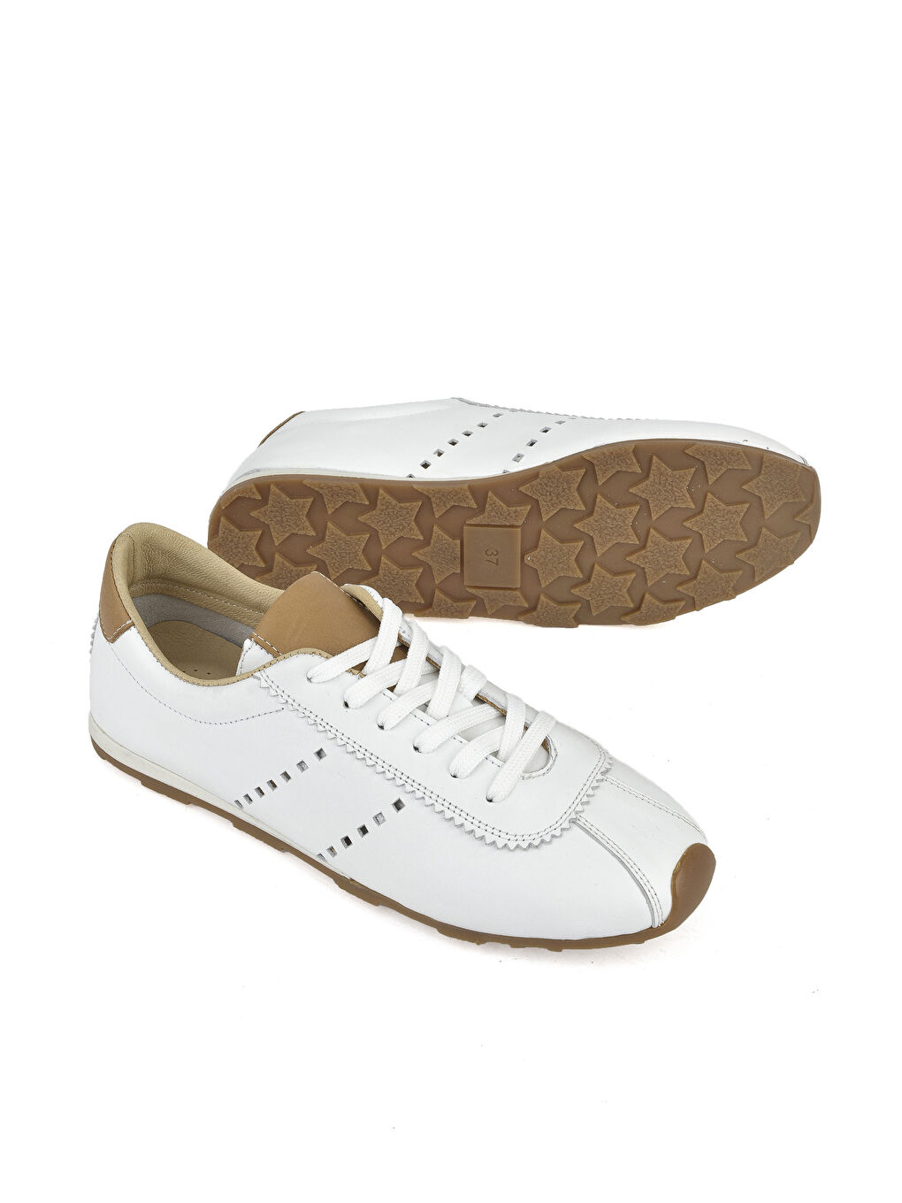 Kadın Hakiki Deri Sneaker 1511035Z6300 Beyaz-3