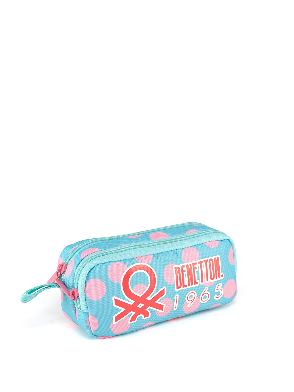 Puantiyeli Çift Bölme Kız Çocuk Kalemlik-3