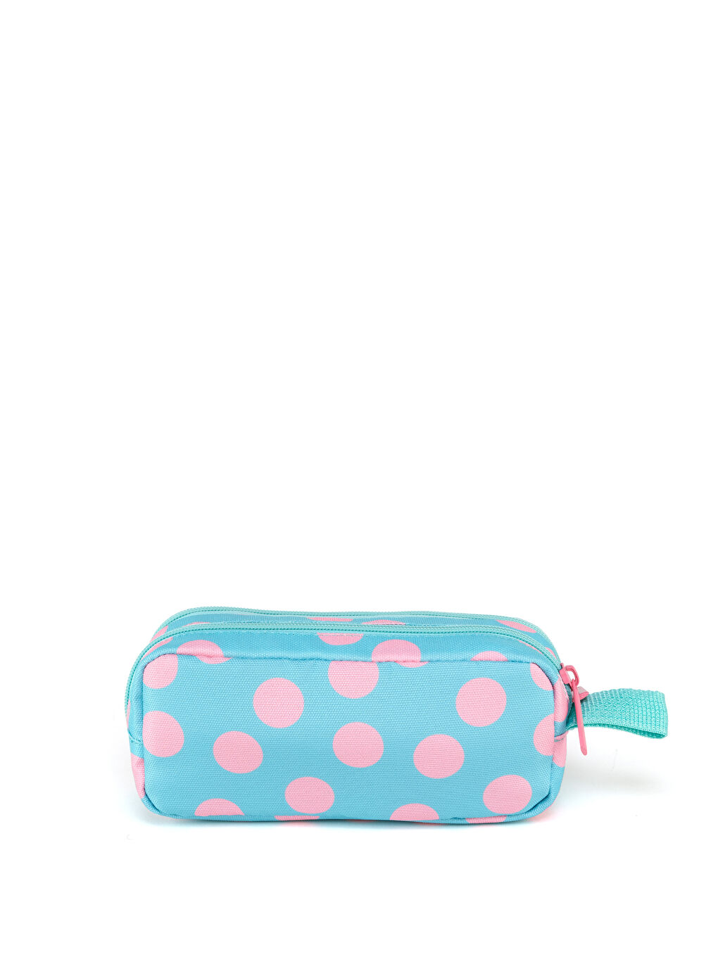 Puantiyeli Çift Bölme Kız Çocuk Kalemlik-5