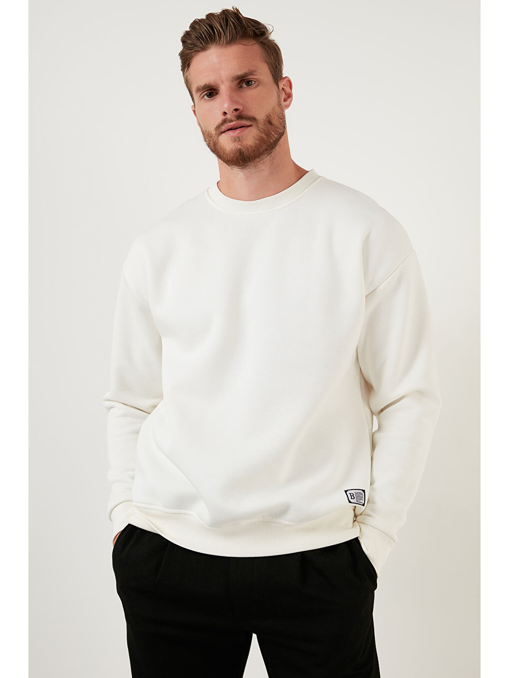 Mor Regular Fit Bisiklet Yaka Şardonlu 2'li Paket Sweat 5905255S2-2