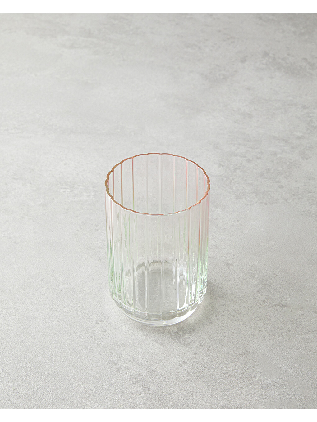 Glimmer Cam 2'li Bardak 330 Ml Pembe - Yeşil-1