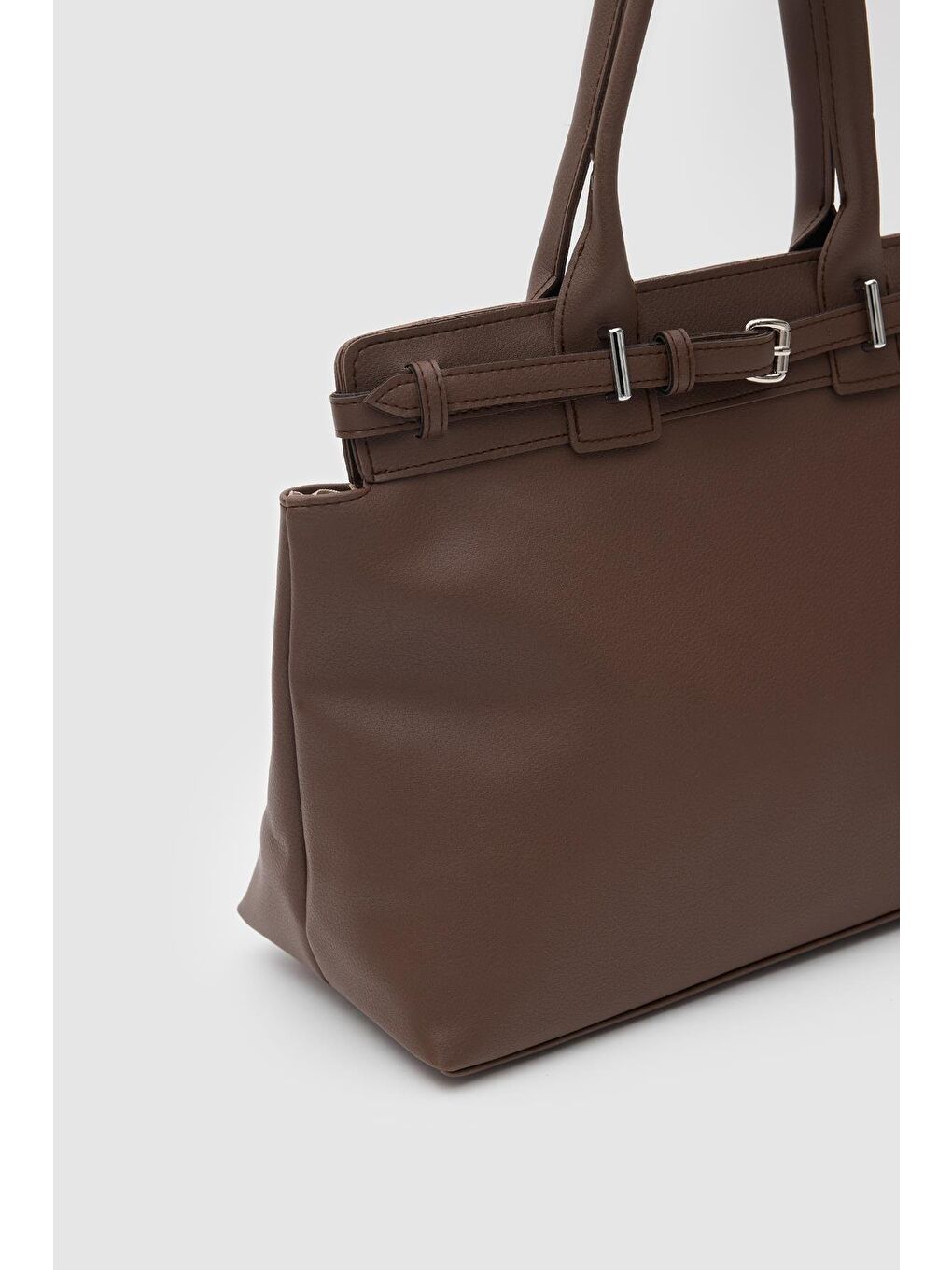 Kahverengi Chaldu Omuz Çantası  Acı Kahve-3