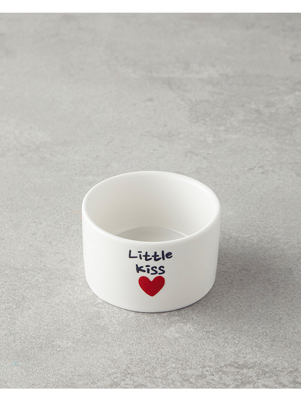 Lovely Stoneware 4'lü Çerezlik 6,5 cm Kırmızı-1