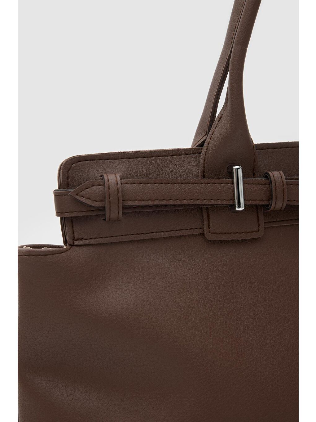 Kahverengi Chaldu Omuz Çantası  Acı Kahve-5