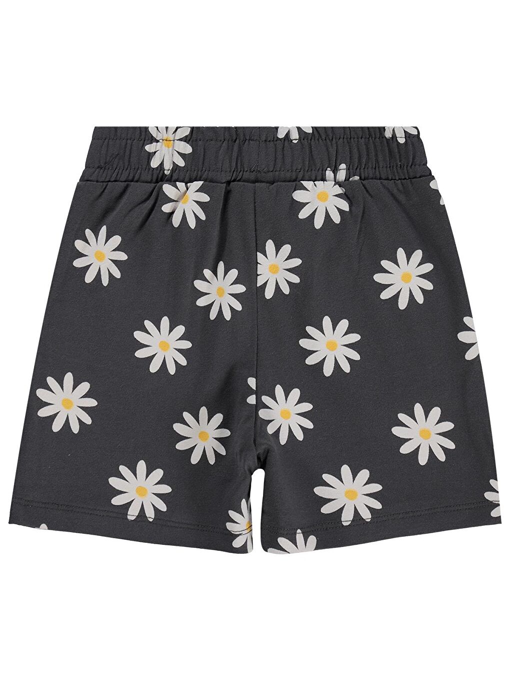 Antrasit Girls Papatya Desenli 2-5 Yaş Şort - Gri-1