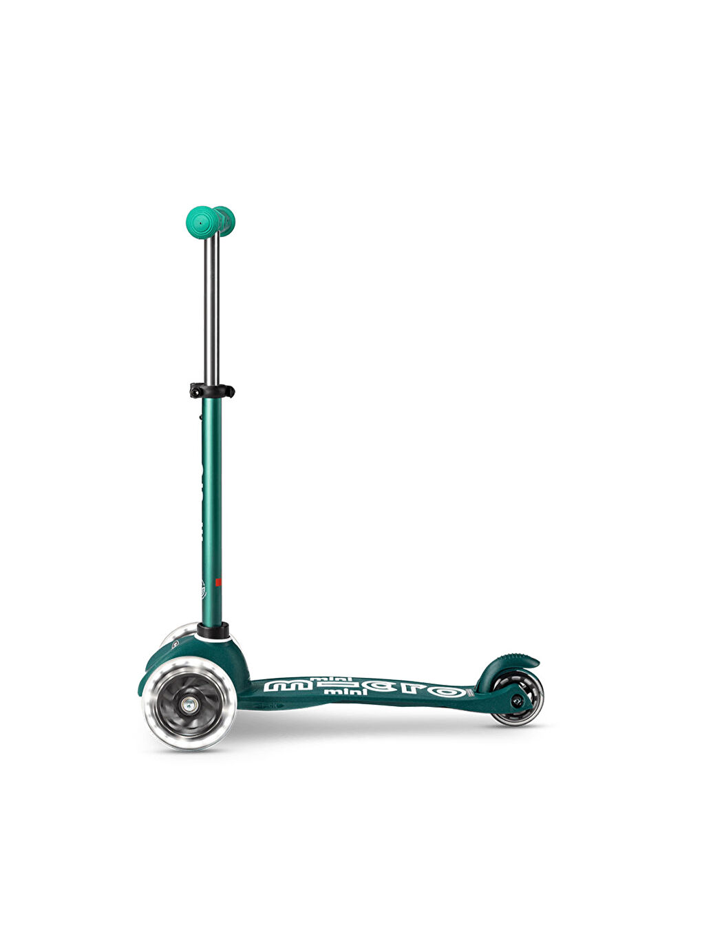 Micro Yeşil Mini Deluxe ECO LED 3 Tekerlekli Scooter Green - 1