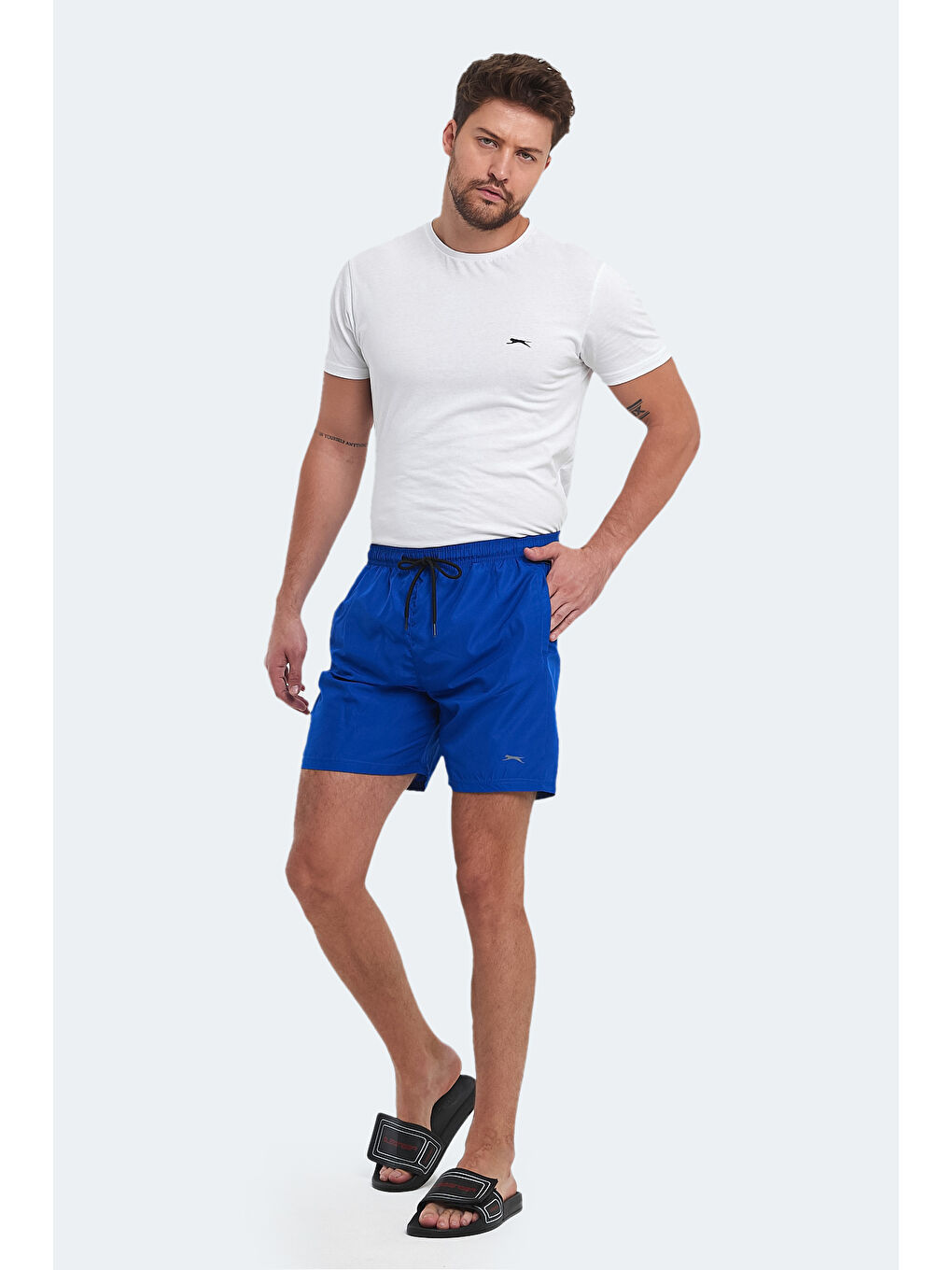 SLAZENGER RENO Erkek Mayo Saks Mavi - 6