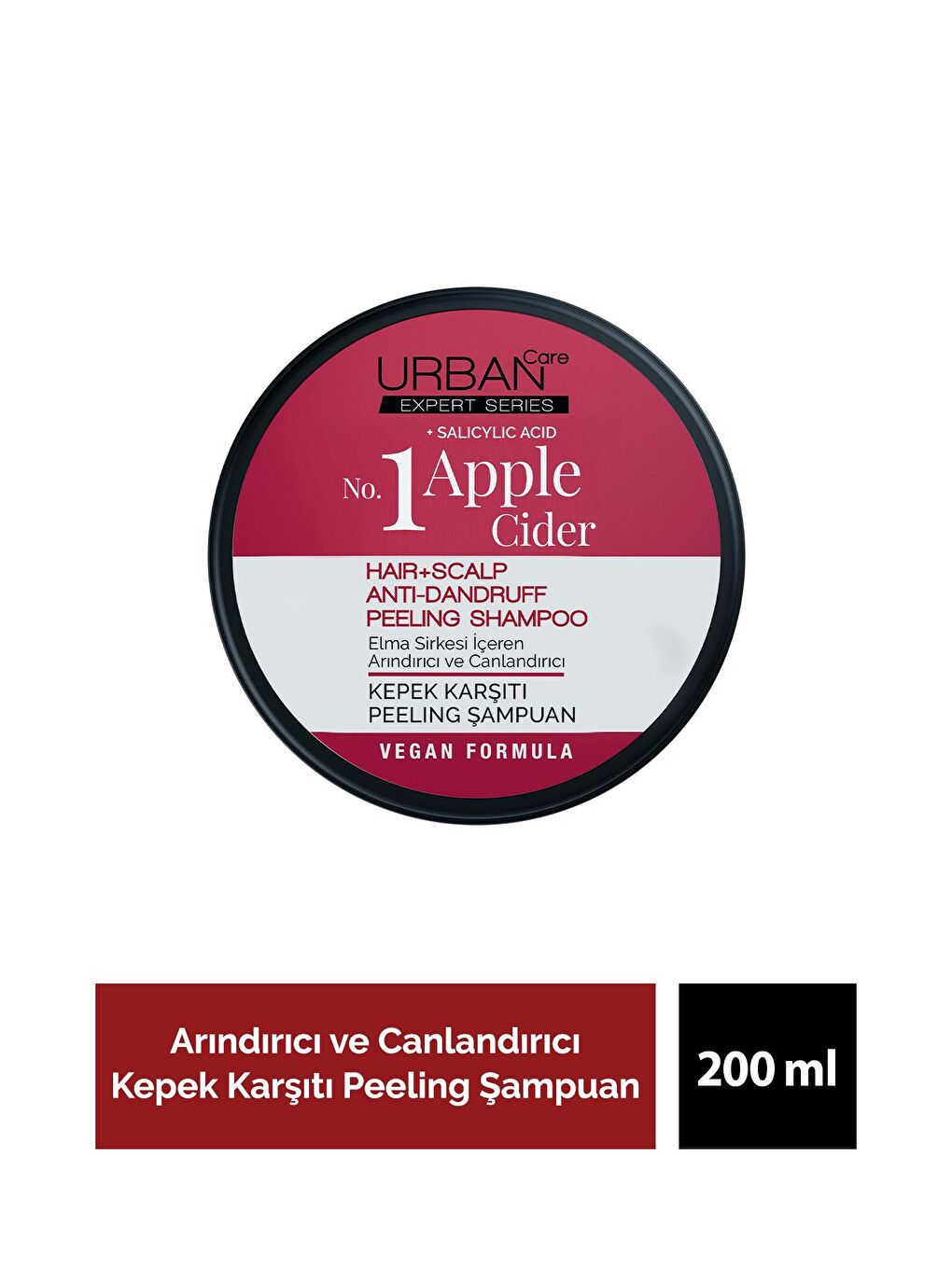 Urban Care No.1 Expert Apple Cider Kepek Karşıtı Peeling Şampuan 200 ml