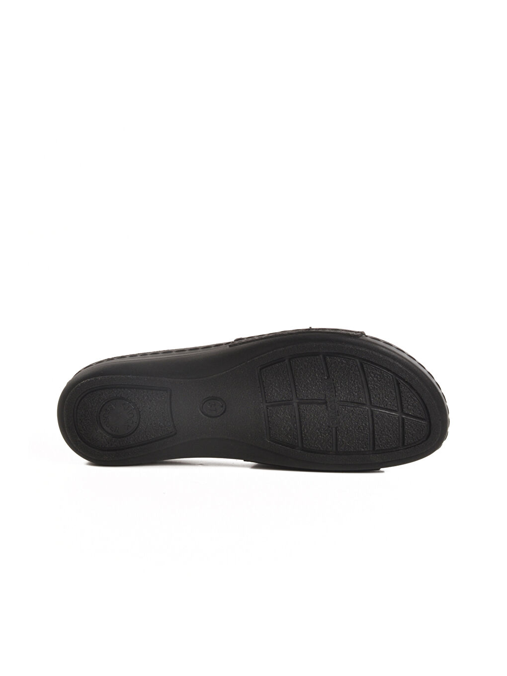 Siyah İnce Taban Anatomik Kadın Terlik 11-367 Z-4