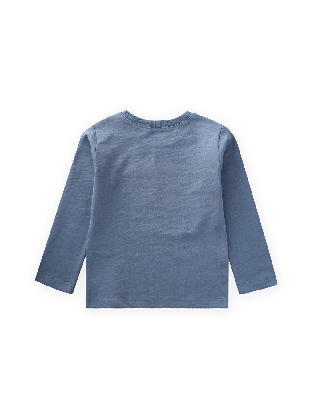 Baskılı Sweatshırt 2-10 Yaş İndigo Mavi-1