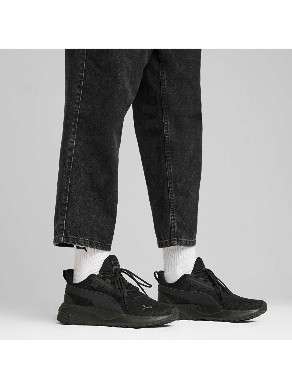 Siyah Pacer 23 Street Unisex Spor Ayakkabı-7