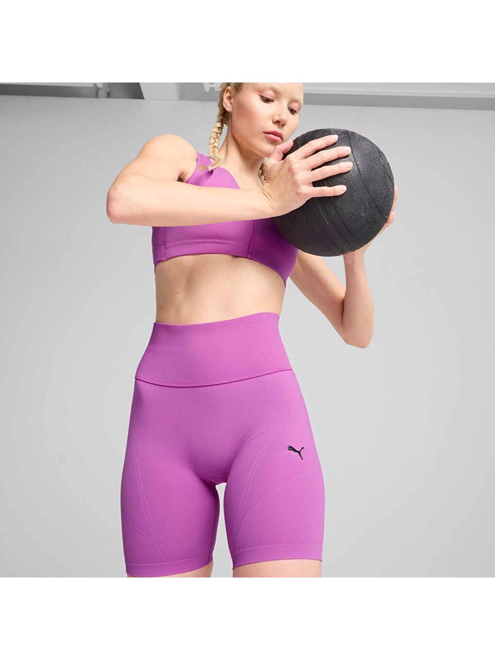 Mor SHAPELUXE Seamless BIKER Şort Tayt