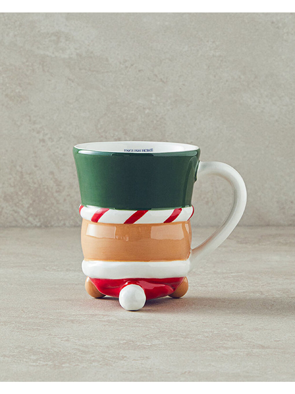 Beyaz Happy Bear Dolomite Yılbaşı Kupa 300 ml Renkli-1