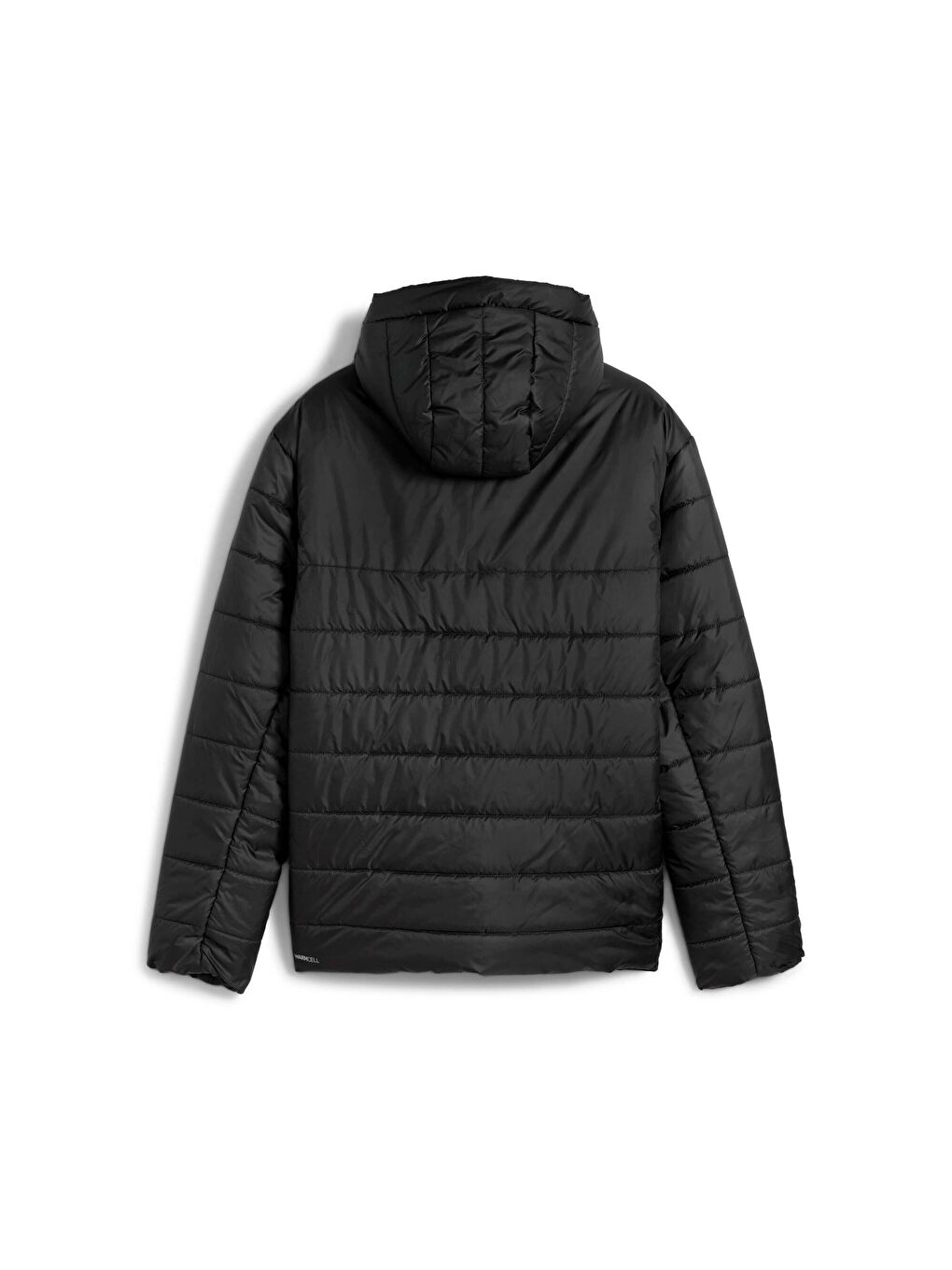 Siyah ESSENTIALS Erkek Kapüşonlu Mont-5