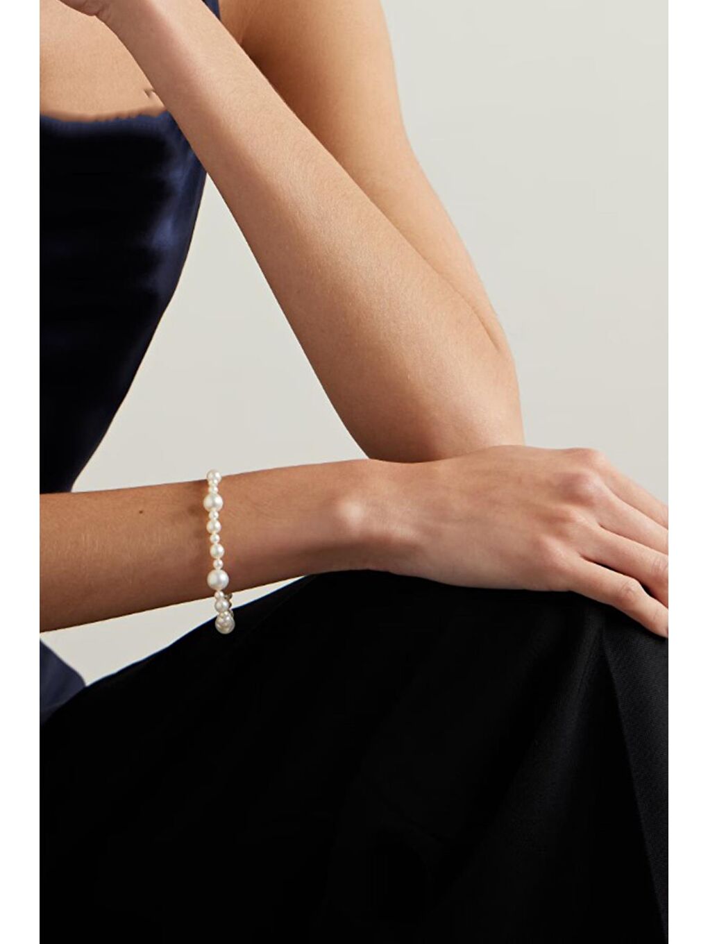 New Obsessions Beyaz Monte İnci Bileklik - 3