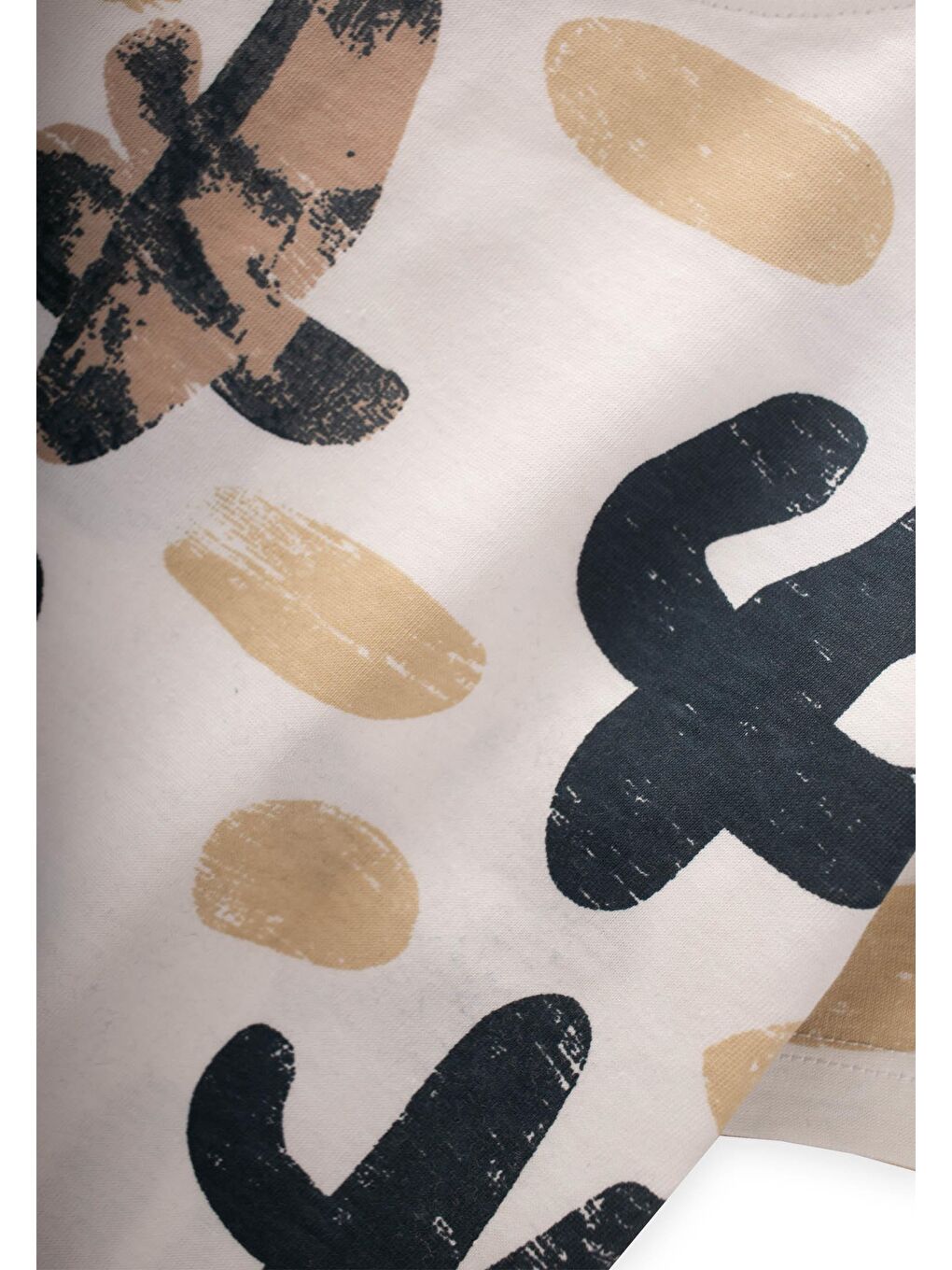 Ekru Erkek Çocuk Baskılı Takım-3