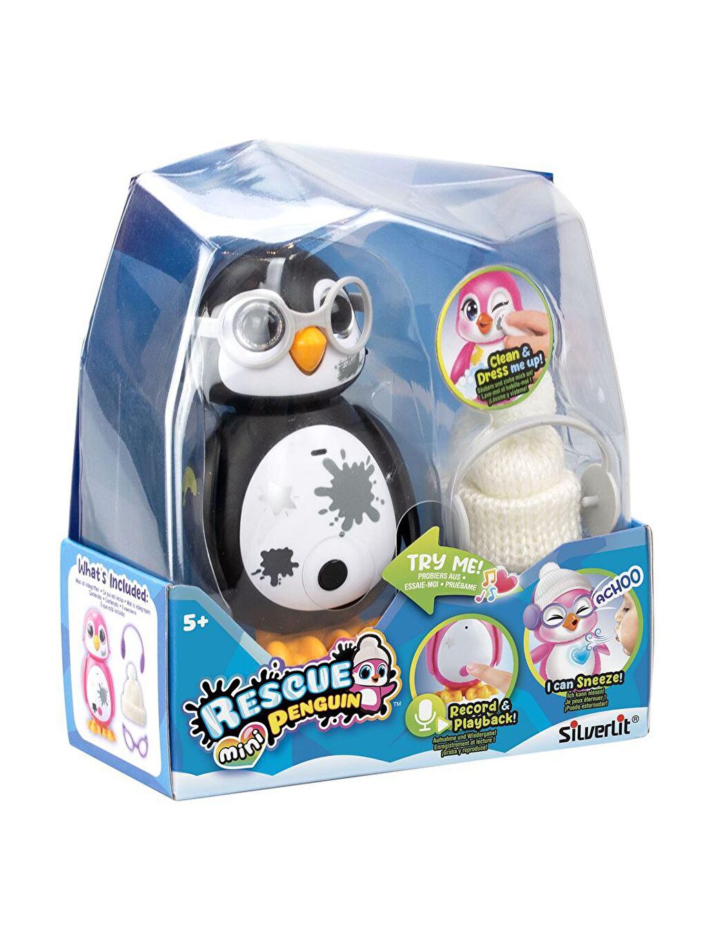 Silverlit Siyah Rescue Mini Penguin - Siyah - 4