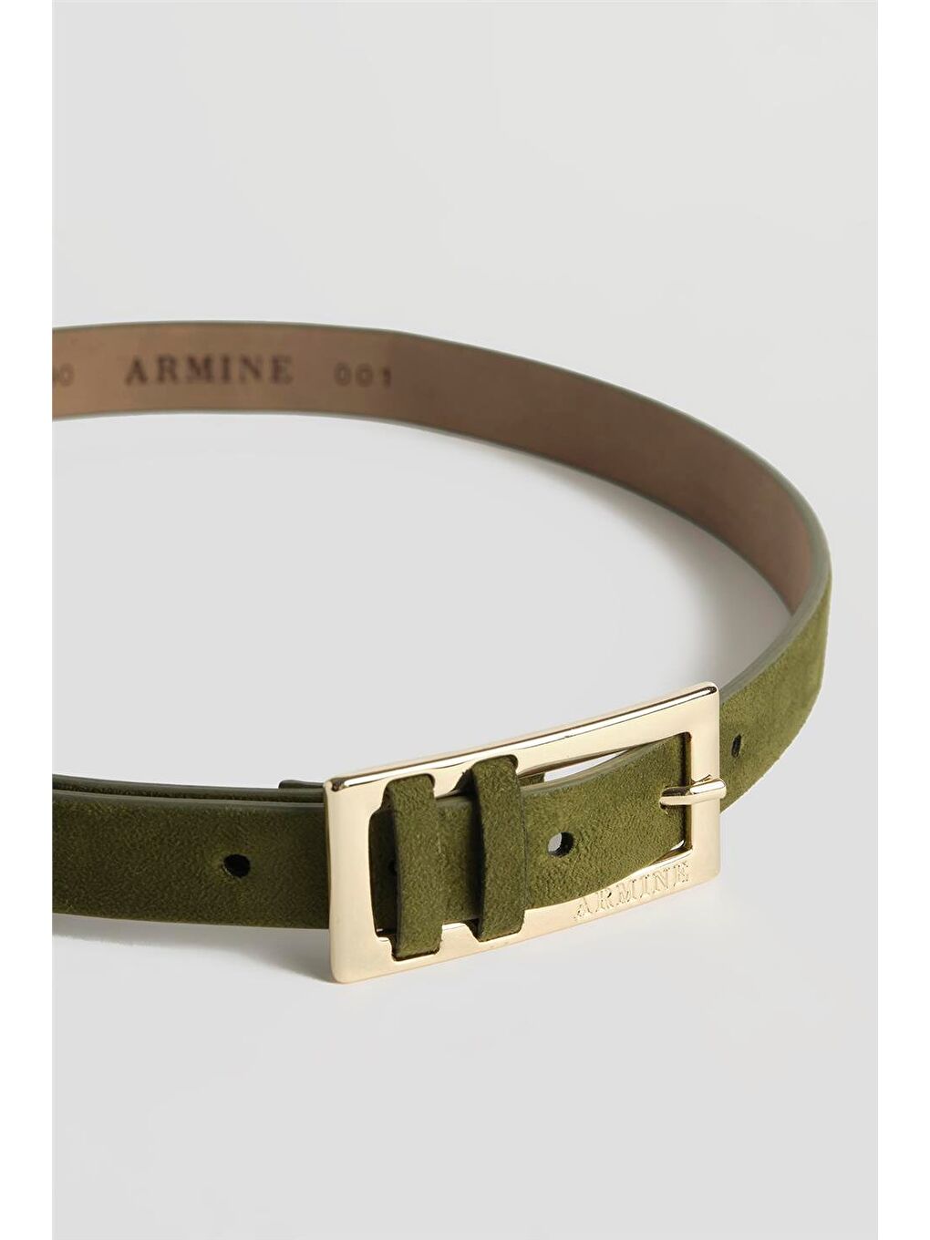 İnce Süet Kemer 25Yd001 Yeşil-1