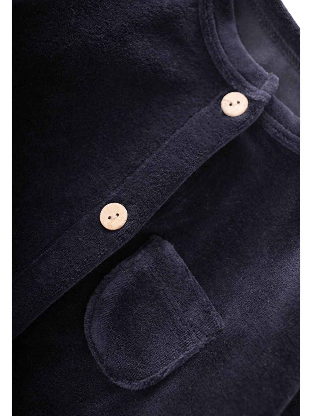 Kadife Tulum 0-3 Yaş Gri-2