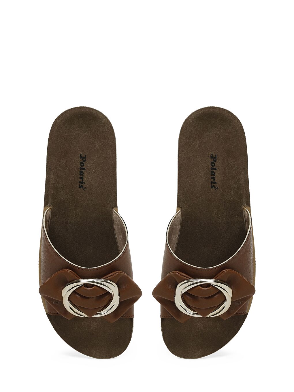 Kahverengi 605013.Z3PR Taba Kadın Ayakkabı-3