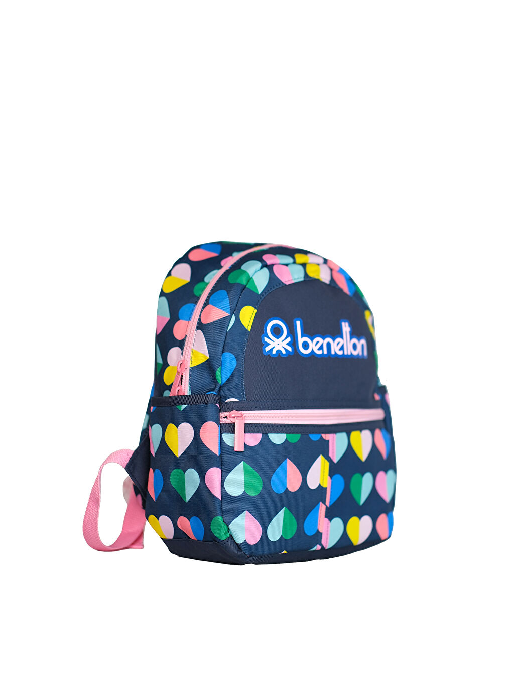 Mini Kalp Desenli Kız Çocuk Anaokul Çantası-1