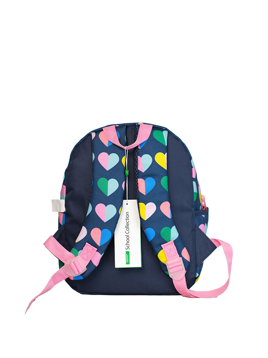 Mini Kalp Desenli Kız Çocuk Anaokul Çantası-3