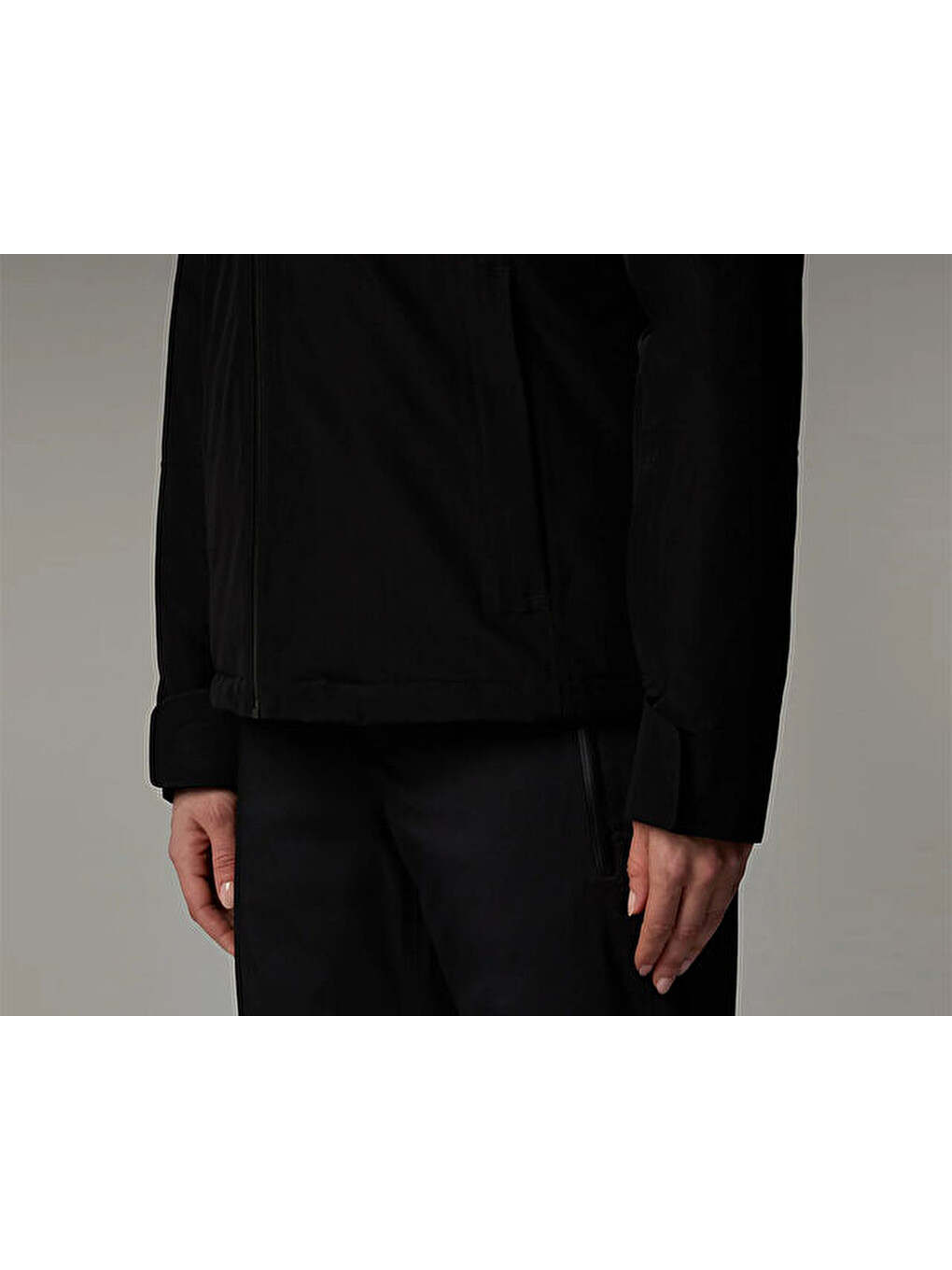 W Descendit Jacket Kadın Outdoor Ceketi Nf0a87xfjk31 Siyah-2