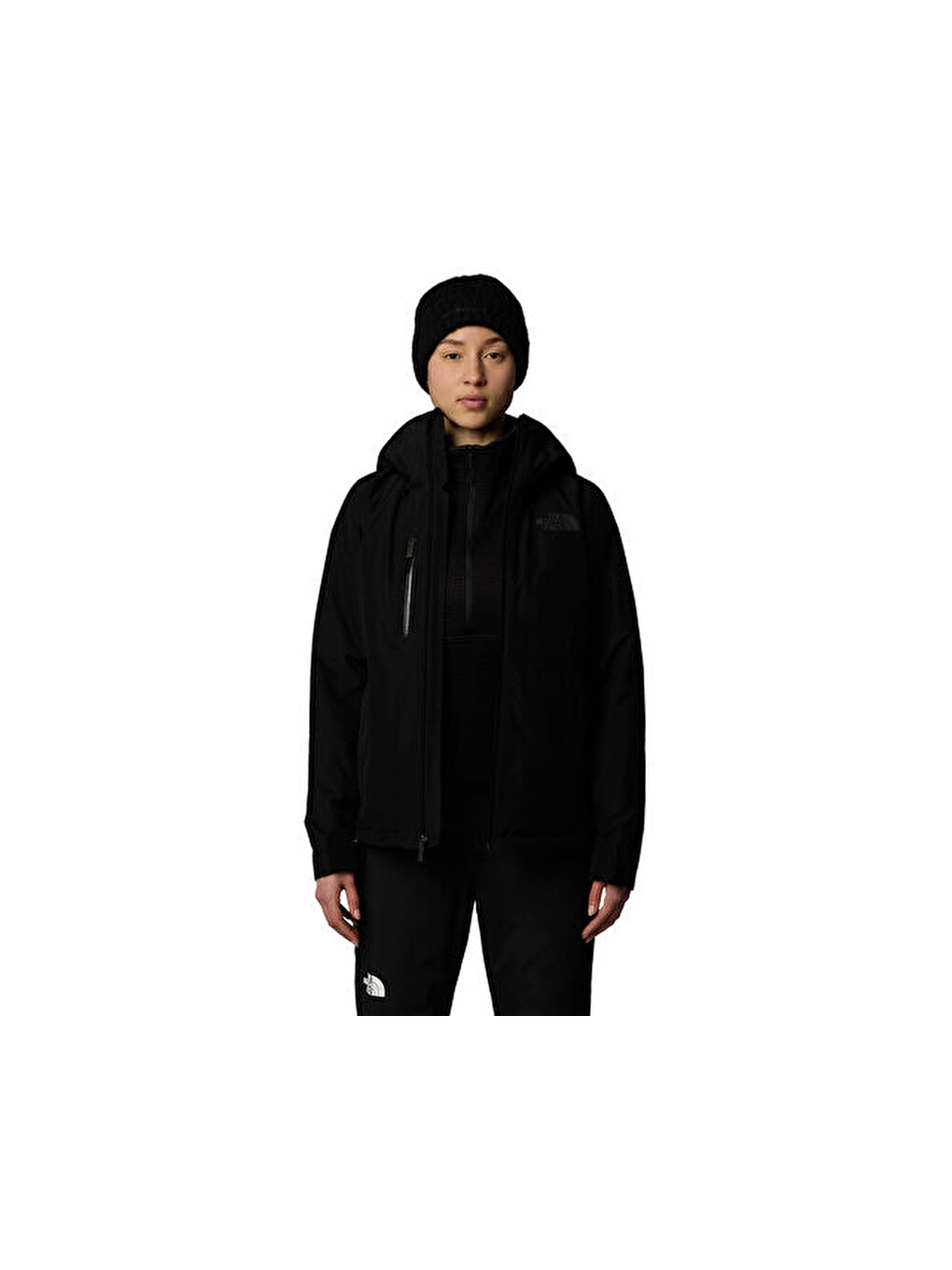 W Descendit Jacket Kadın Outdoor Ceketi Nf0a87xfjk31 Siyah-8