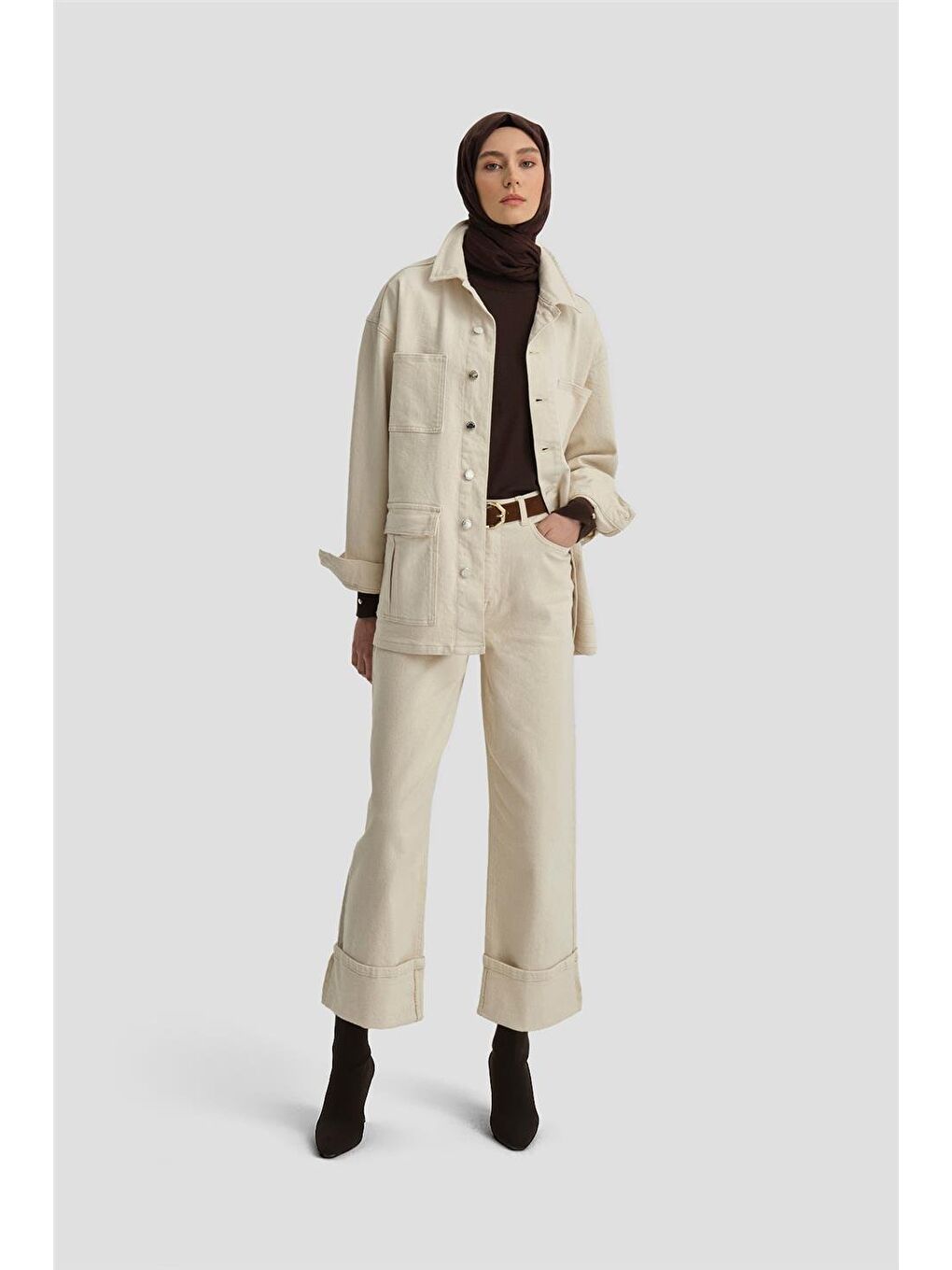 Denim Pantolon 24Kd3402 Bej