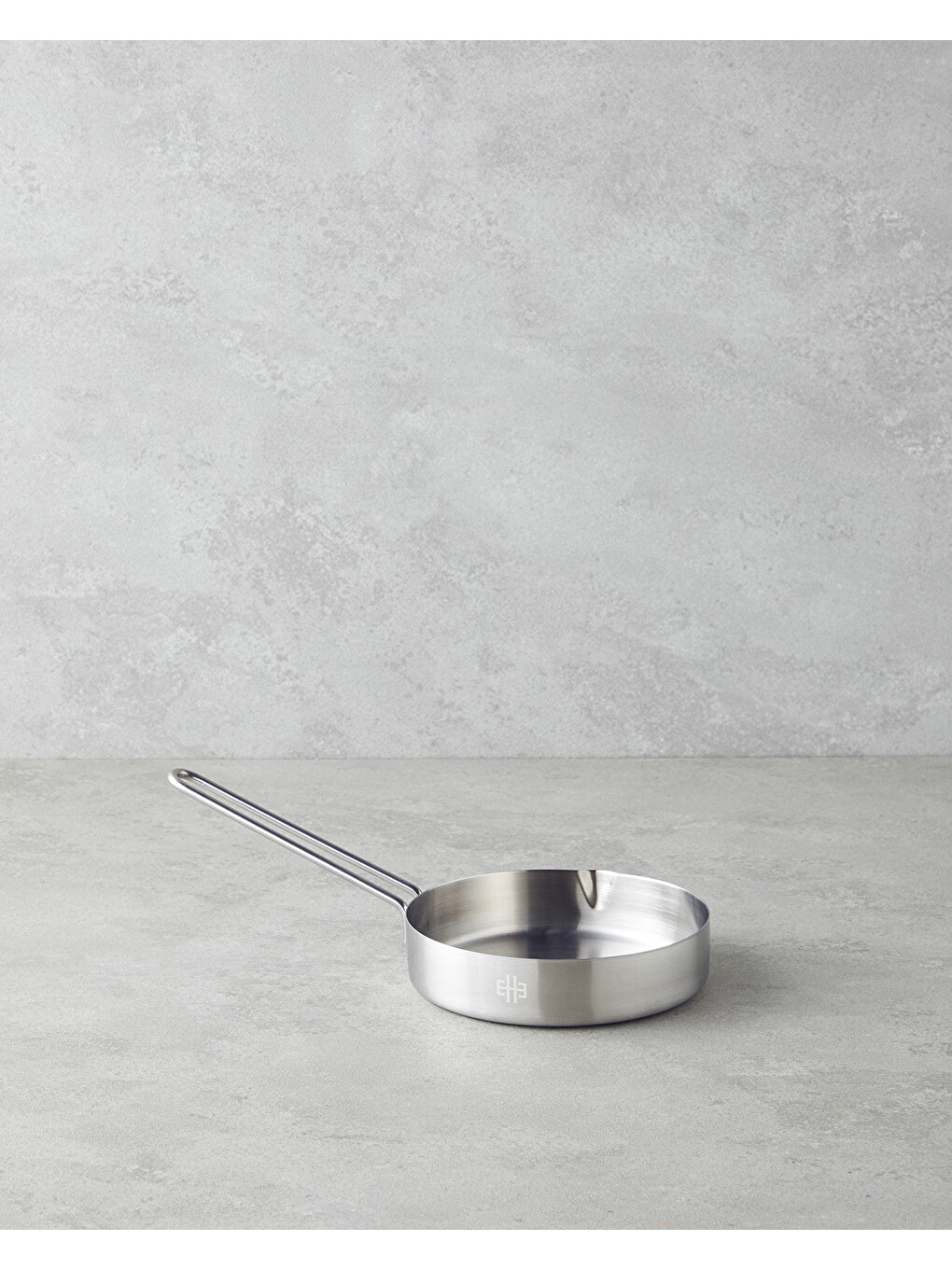 Gri Saucemate Paslanmaz Çelik Sos Tava 14 Cm Silver