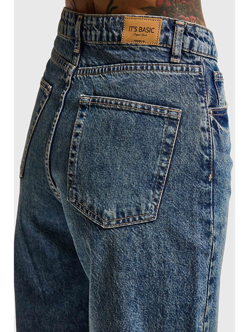 Mavi Kadın Tint Jean Doris 4s6-65 Straight Fit Yüksek Bel %100 Pamuk Denim Jean-2