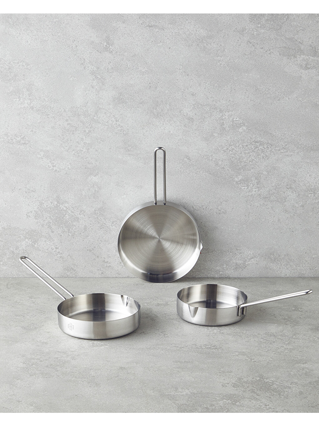 Gri Saucemate Paslanmaz Çelik Sos Tava 14 Cm Silver-4