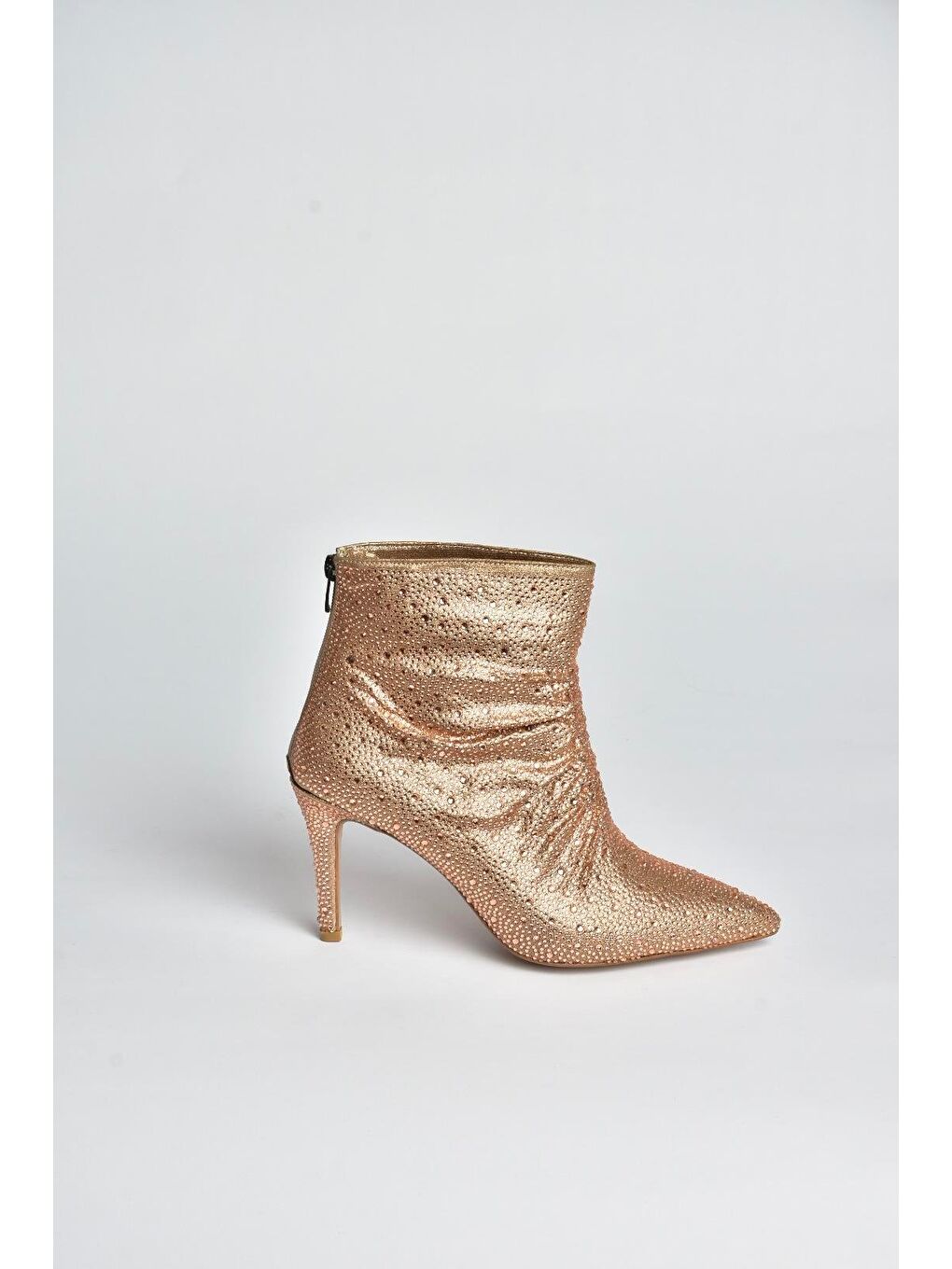 Sarı Bronz Kadın Bot V572127214-4