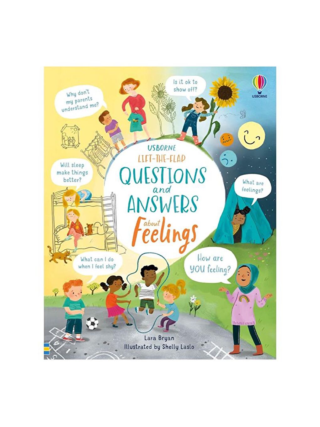 Usborne Lift-the-Flap Questions and Answers About Feelings