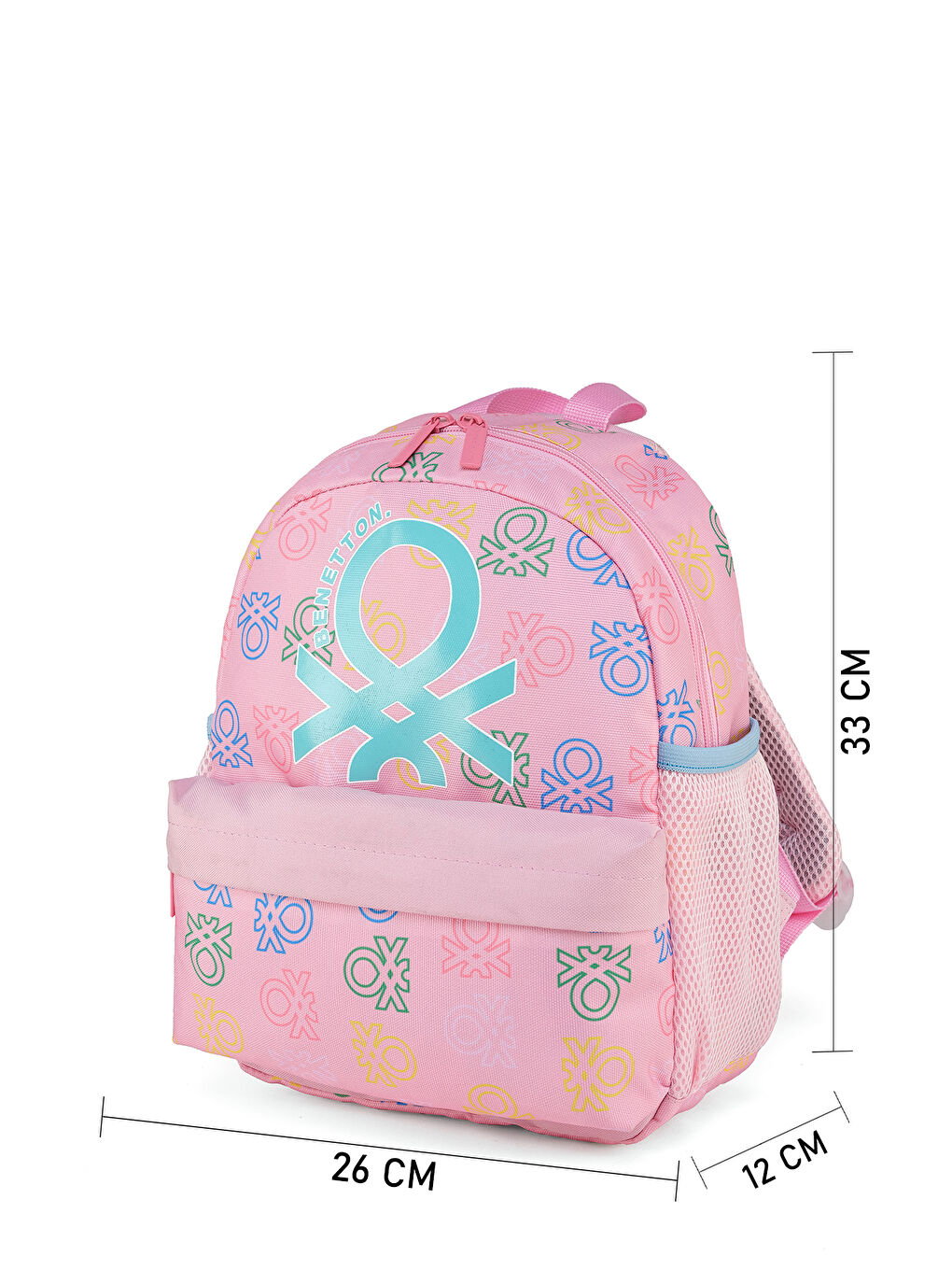 Minimal Logo Baskılı Kız Çocuk Anaokul Çantası-6