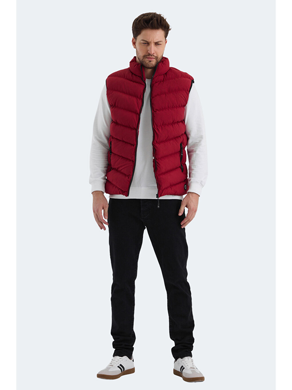 HAMMER I Erkek Yelek Bordo-6