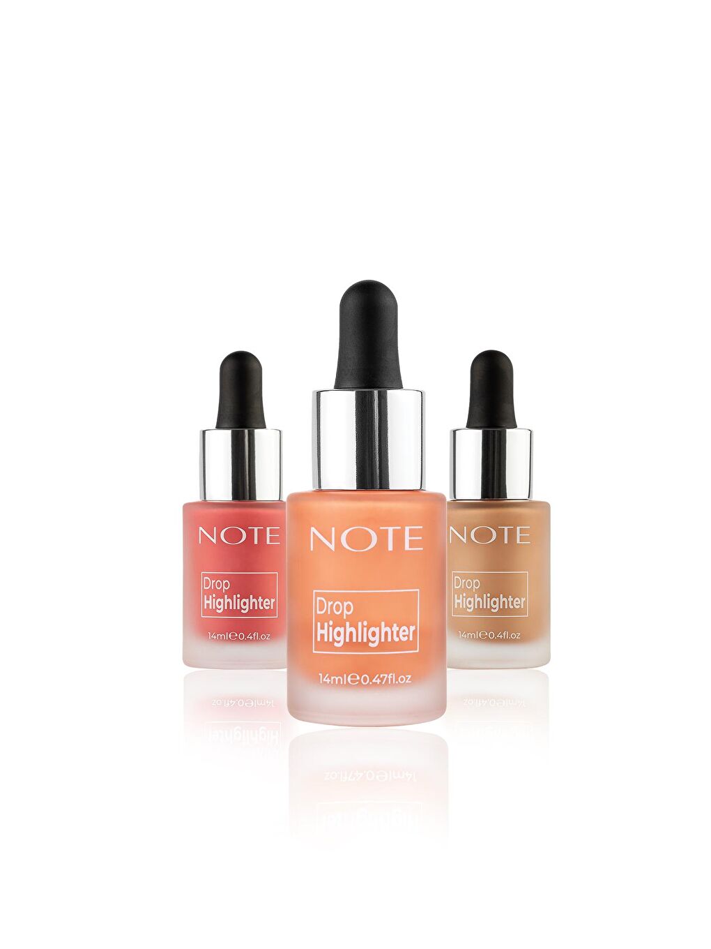 Note Cosmetique Şeftali Note Drop Highlighter 03 Candlelight Likit Aydınlatıcı - 1