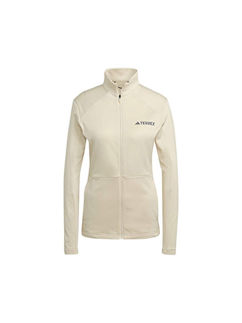 W Mt Full Z Fle Kadın Outdoor Ceketi Hz1369 Bej-5