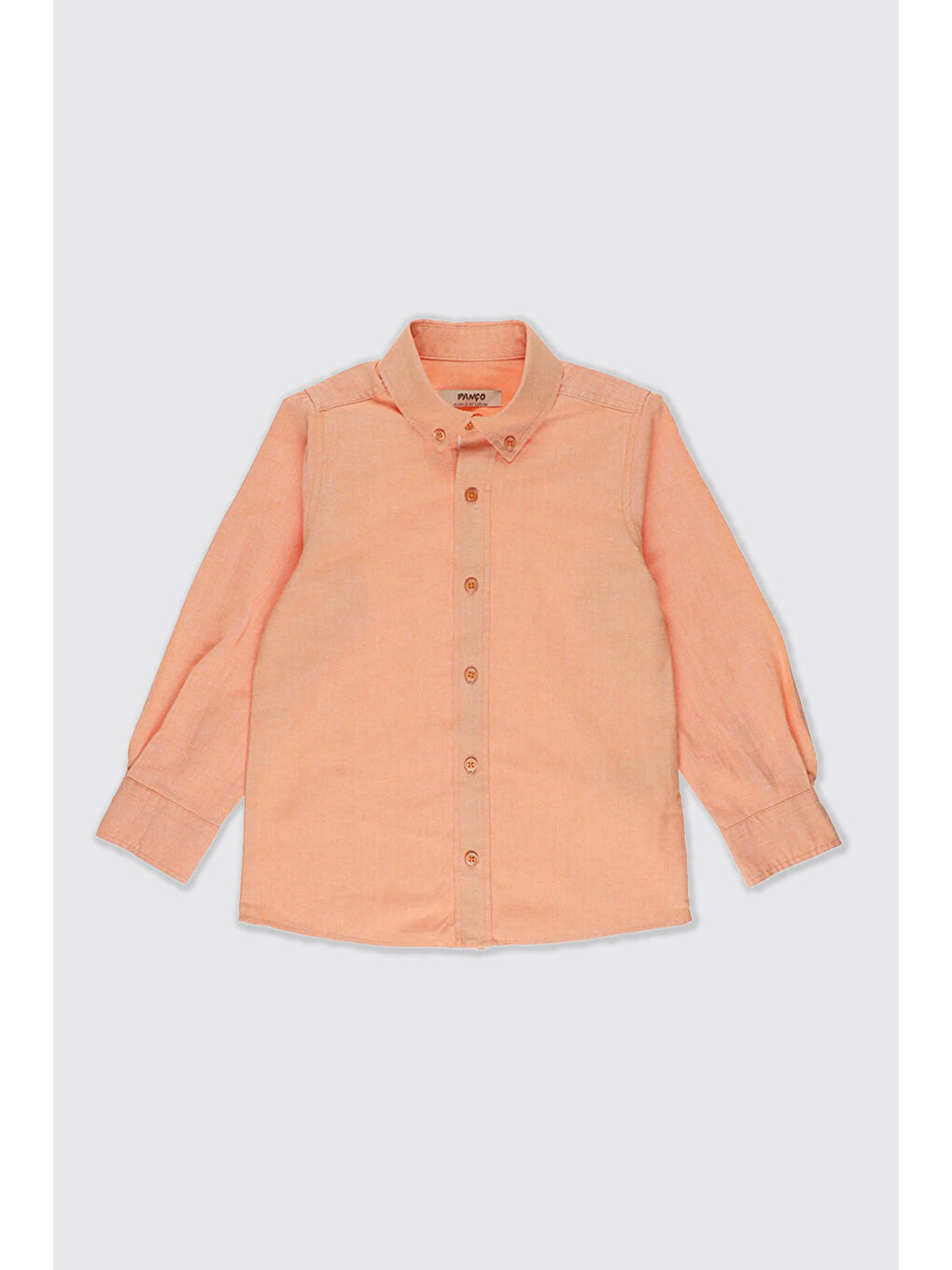 Pembe Erkek Bebek Basic Somon Oxford Gömlek