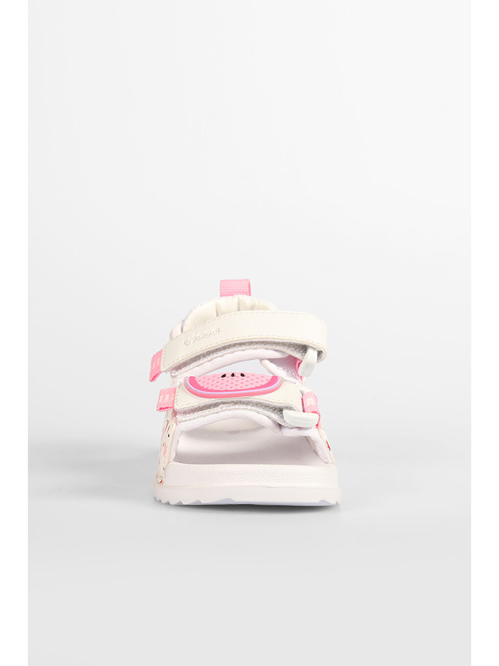 İnkagi Hafif Kız Bebek Beyaz Sandalet-2