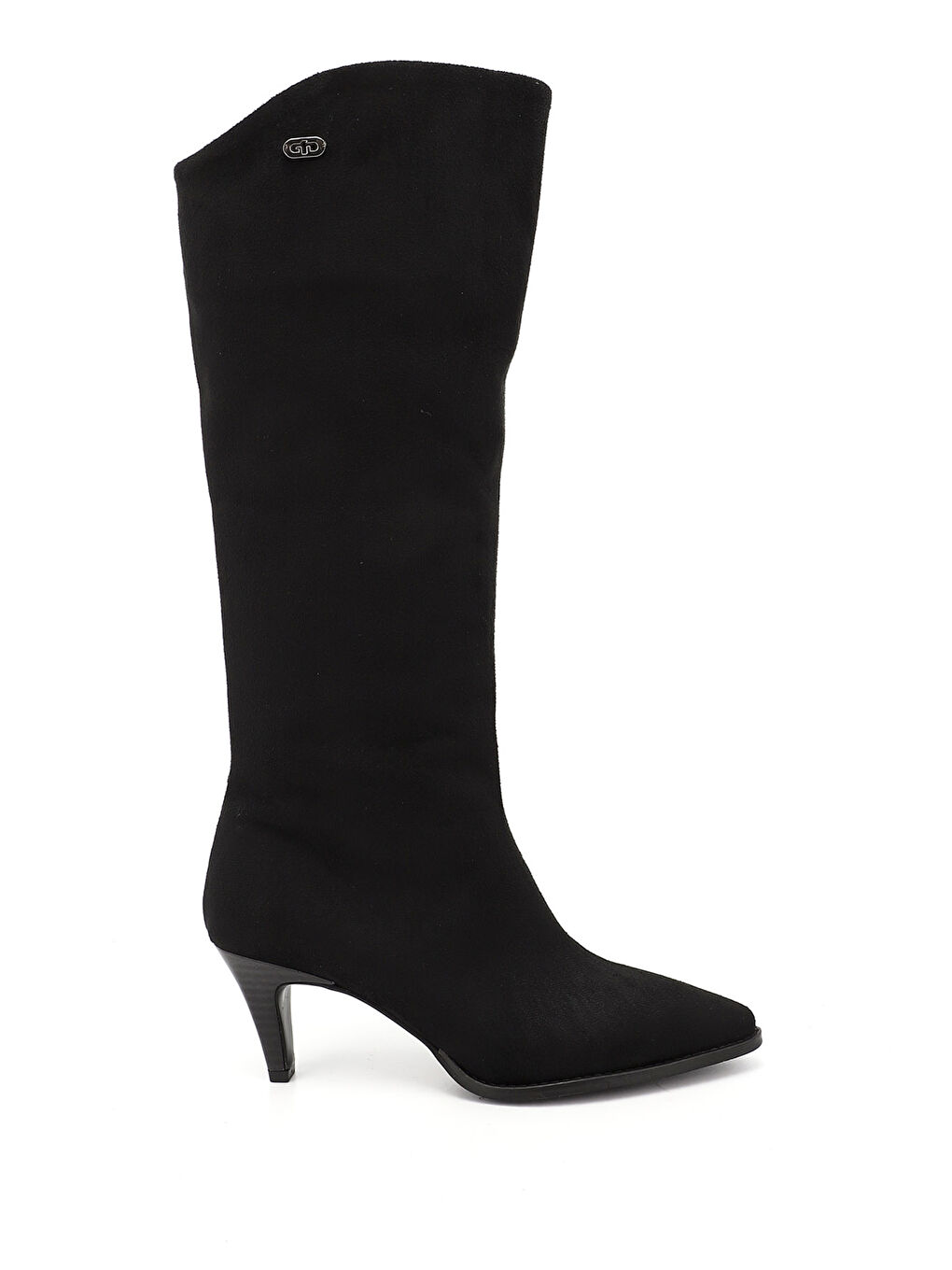 Siyah Kadın KOYU SİYAH Sivri Burun İnce Topuklu Çizme