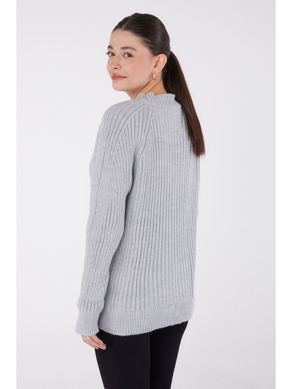 Hırka Gri - 26495-4