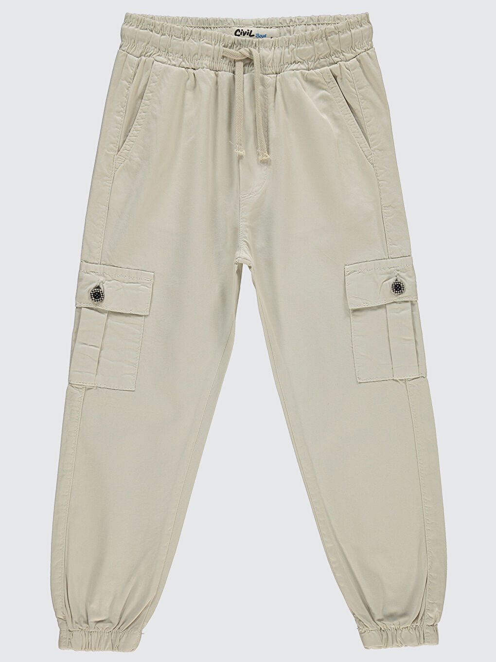 Boys Erkek Çocuk Jean Pantolon 6-9 Yaş Bej