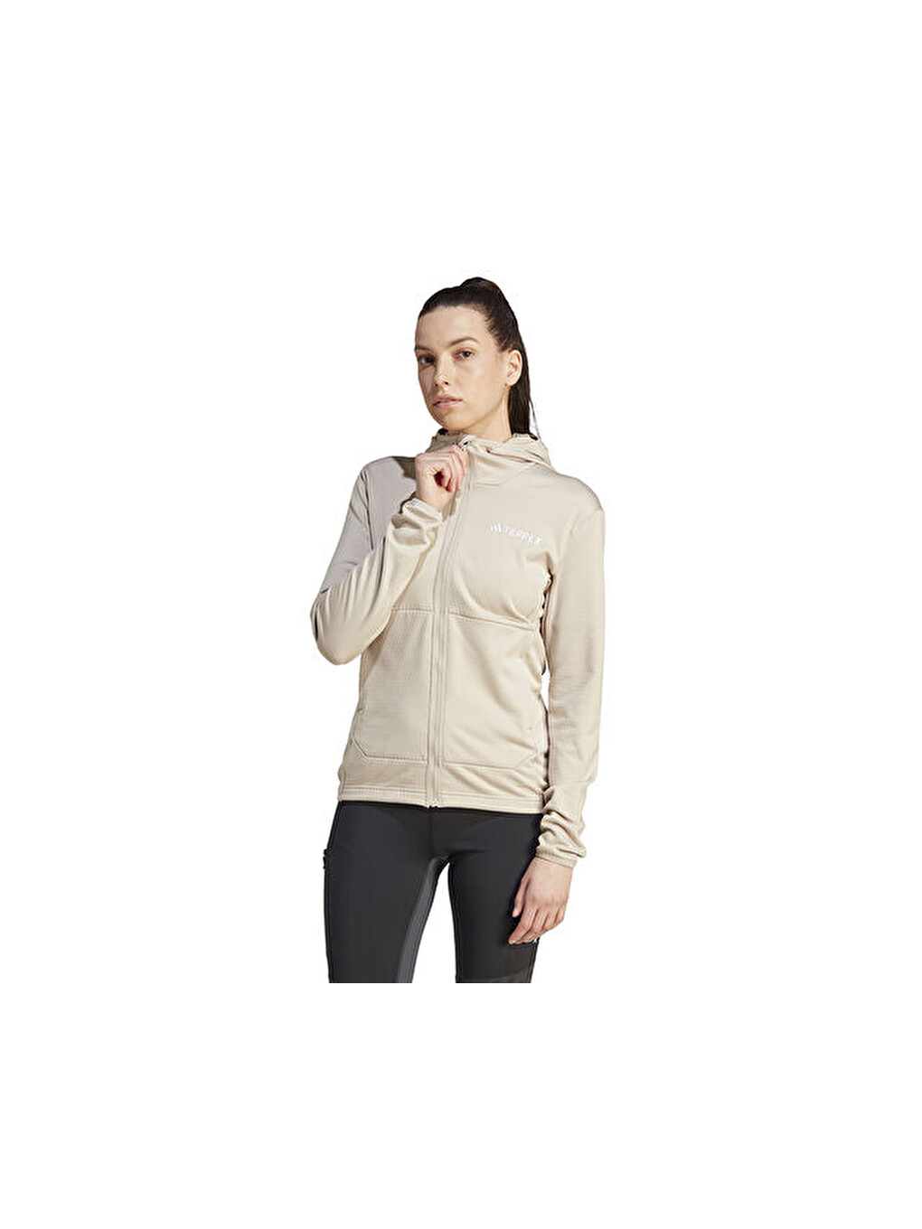 Ekru W Xpr Lt Fl H J Kadın Outdoor Ceketi Ib1820 Krem