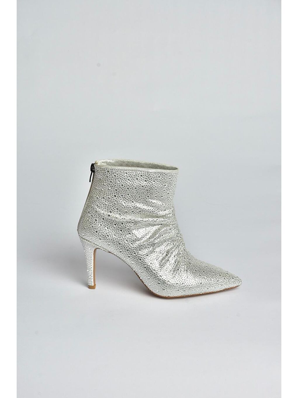 Gri Gümüş Kadın Bot V572127214-5
