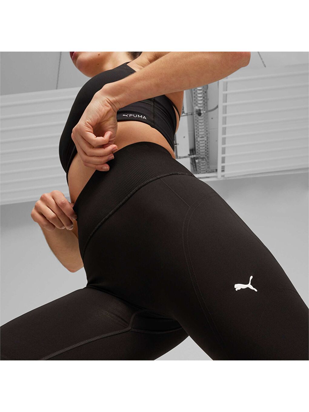 Siyah SHAPELUXE Seamless BIKER Şort Tayt-2