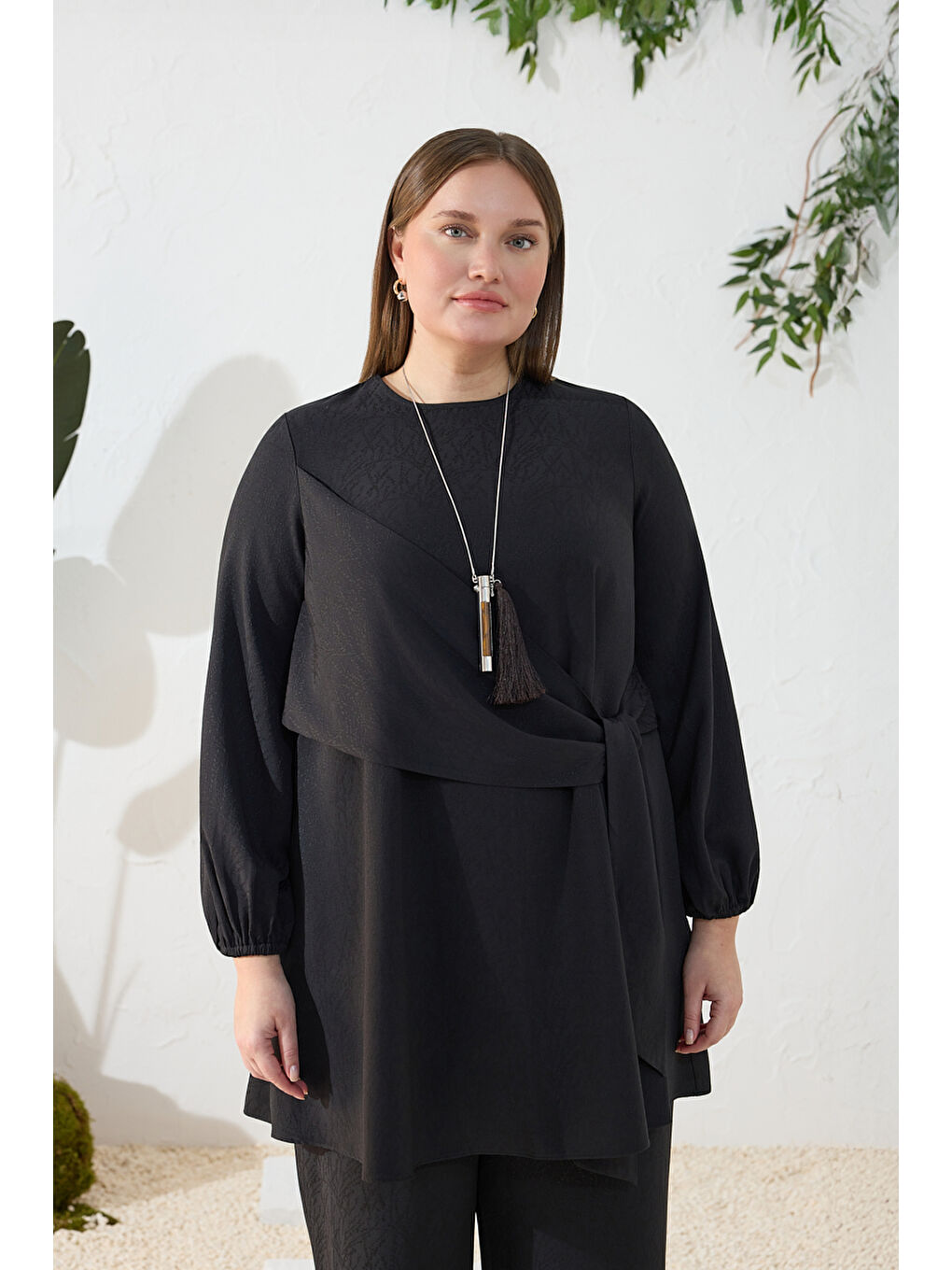 Siyah Minik Jakarlı Takım-1