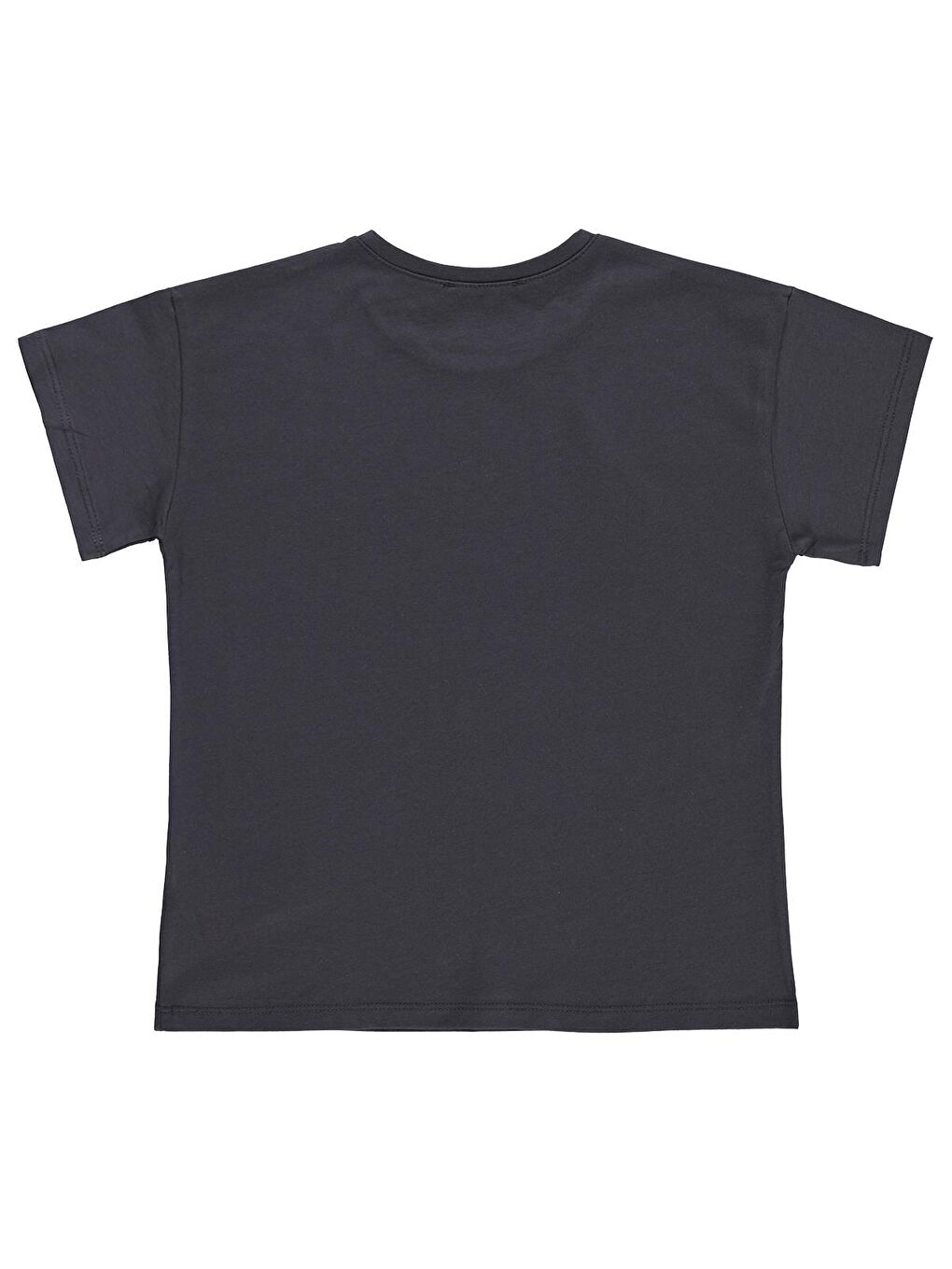 Antrasit Girls 10-13 Yaş Tişört - Gri-1
