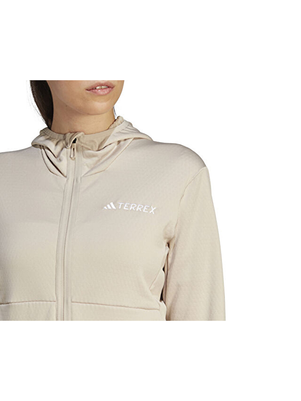 Ekru W Xpr Lt Fl H J Kadın Outdoor Ceketi Ib1820 Krem-9