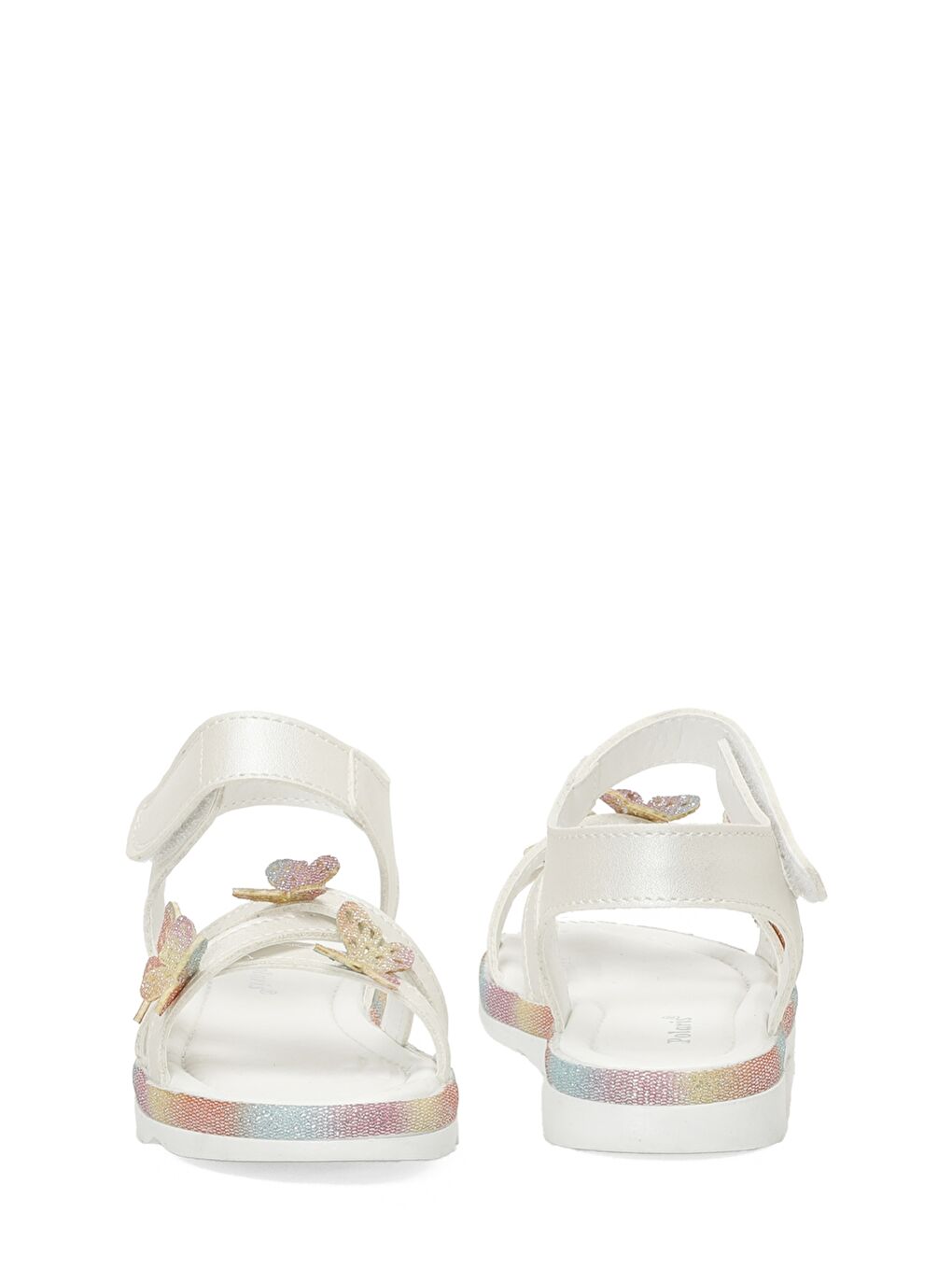 BRUCO.P5FX Beyaz Kız Çocuk Sandalet-4